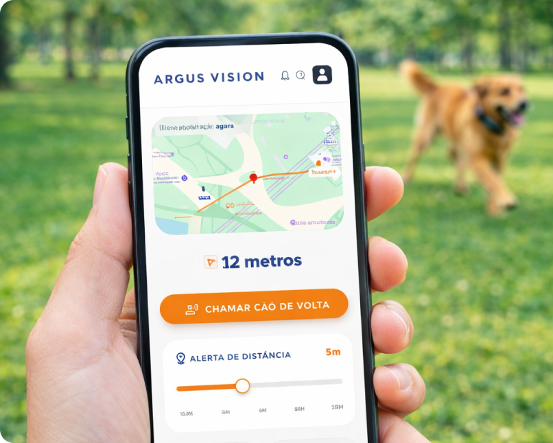Controle via Smartphone